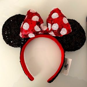 Disney Minnie Mouse Ears Sequined Headband